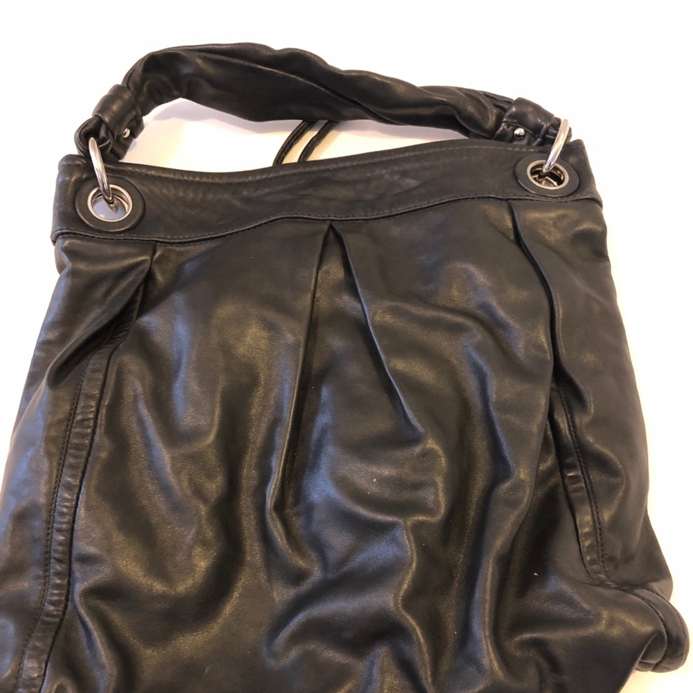 Coach Parker Leather Hobo/Messenger Bag - Picture 4 of 8